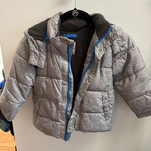 Grey Cold control Toddler puffer jacket!